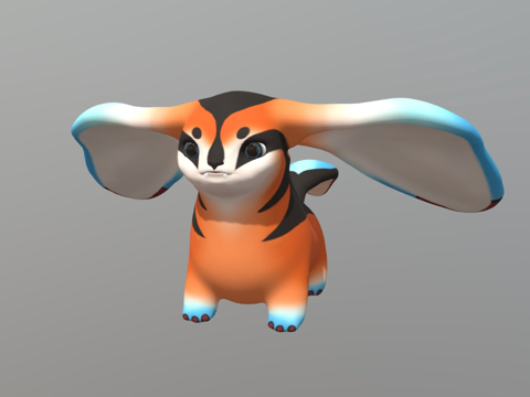  可爱幻想生物3d模型 