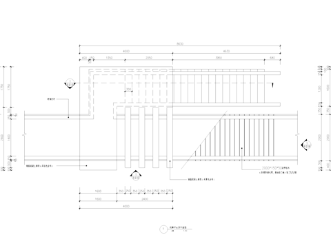 观景平台景观节点CAD施工详图cad施工图