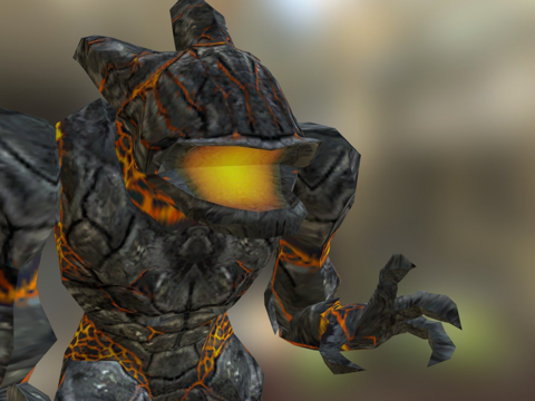  黑曜石兽3d模型 