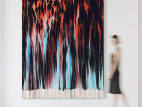  现代挂画 装饰画 客厅挂画 玄关挂画 书房挂画 抽象挂画3d模型 