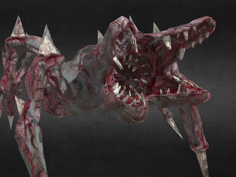  恐怖洞穴蚂蚁3d模型3d模型 