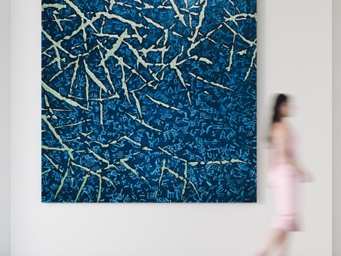  现代挂画 装饰画 客厅挂画 玄关挂画 书房挂画 抽象挂画3d模型 