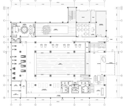 1500平娱乐休闲会所   最新平面施工图合集cad施工图