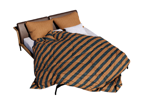 床 双人床 现代床su模型