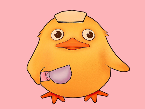  可爱鸭子3d模型 