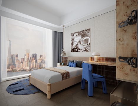 儿童卧室样板su模型