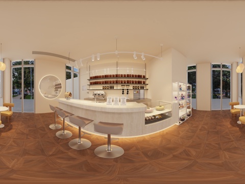 咖啡店 二次元咖啡店 二次元