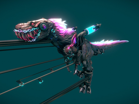  BANGtail咆哮动画3d模型 