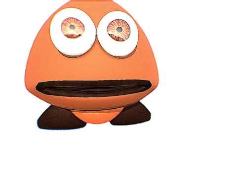  诅咒蘑菇怪3d模型 