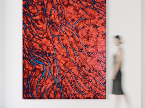  现代挂画 装饰画 客厅挂画 玄关挂画 书房挂画 抽象挂画3d模型 