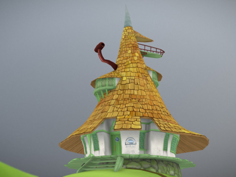  野猪帽与霍克妈妈3d模型 