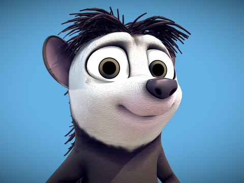  路易冰河世纪3d模型 