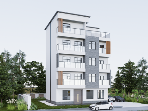 现代别墅模型su模型