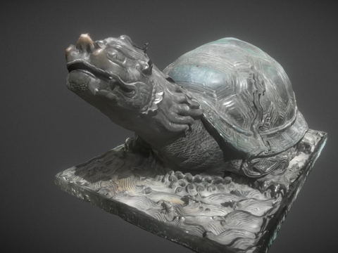  龙龟3d模型 