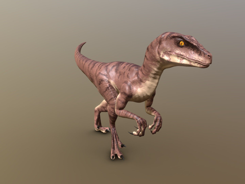  热带迅猛龙3d模型 