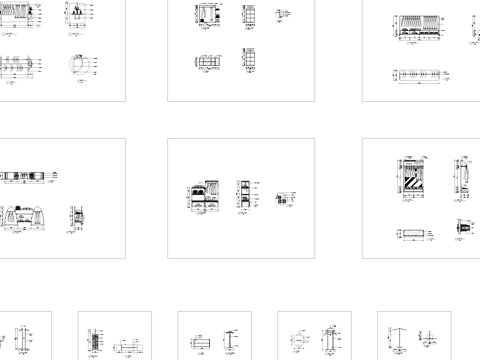 服装店衣架挂衣杆大样详图CAD施工图cad施工图cad施工图
