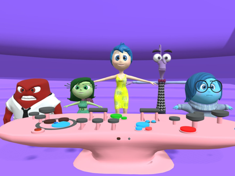  头脑特工队全角色套装全绑定3d模型 