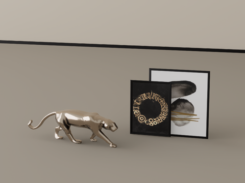  摆件组合su模型 