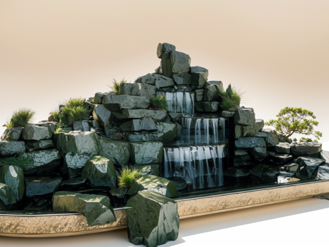  雕塑摆件家具灯具器材设备室外建筑小品su模型 