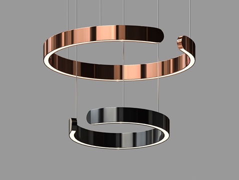  LampsShop 吊灯3d模型 