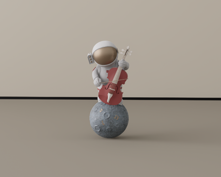  雕塑摆件su模型 