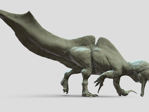  鱼猎龙打印文件3d模型 