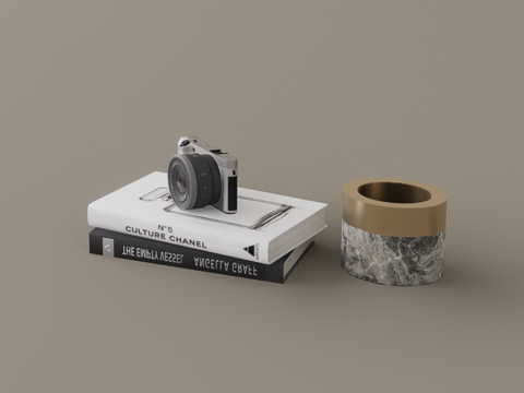 摆件组合su模型