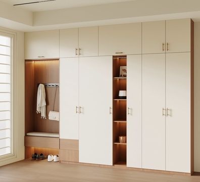 中古玄关鞋柜su模型