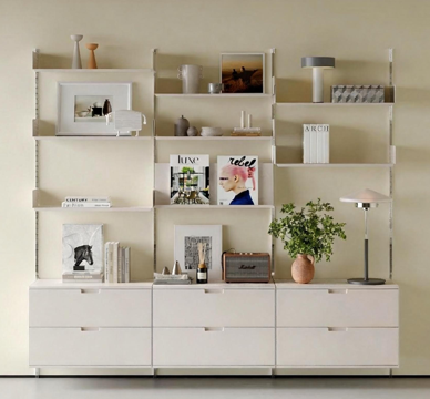  现代书架 装饰架 书柜 书架3d模型 