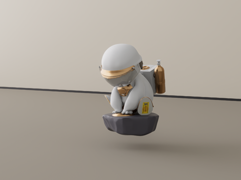 雕塑摆件su模型