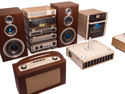  雕塑摆件家居灯具器材设备室外建筑小品su模型 