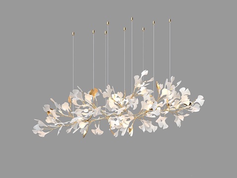  LampsShop 轻奢装饰吊灯3d模型 