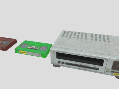  罂粟游戏时间第三章VHS包3d模型 