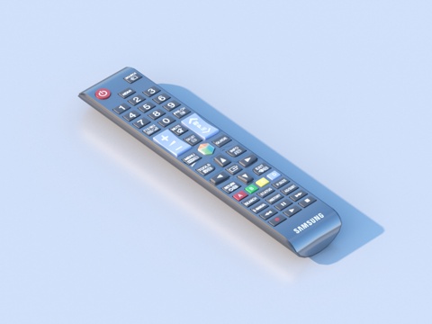  遥控器 电视遥控器3d模型 