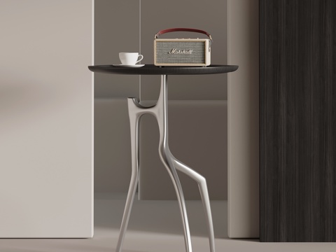 现代意式边几 角几圆几su模型