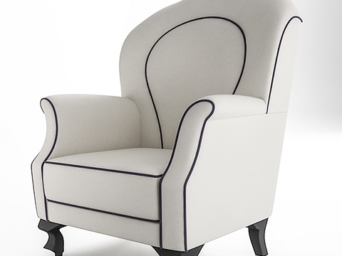  现代休闲椅子3d模型 