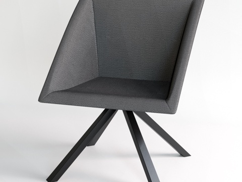  现代休闲椅子3d模型 