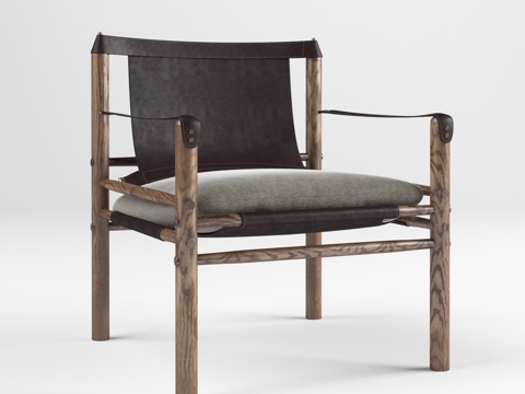  现代休闲椅子3d模型 