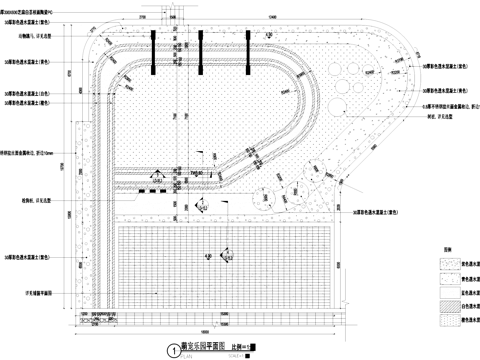 萌宠乐园宠物活动场地景观节点CAD施工图cad施工图
