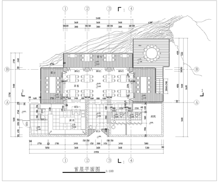 茶楼 茶馆  最新全套施工图合集cad施工图