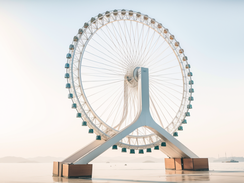  雕塑摆件家具灯具器材设备室外建筑小品su模型 