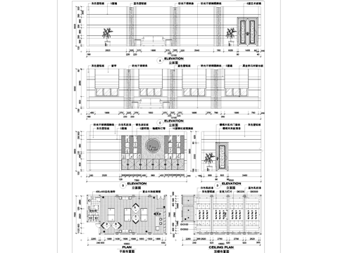 室内乒乓球房CAD施工图cad施工图