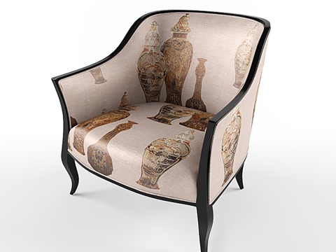  现代休闲椅子3d模型 