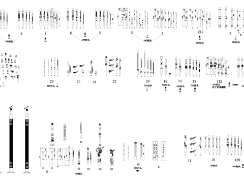 栏杆柱子柱头图块图库cad施工图