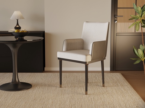 现代休闲椅 餐椅 沙发椅su模型