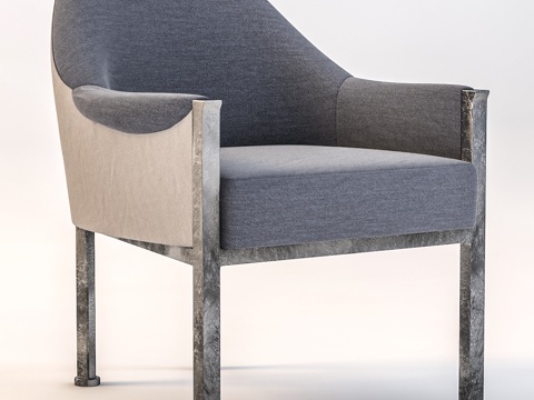  现代休闲椅子3d模型 