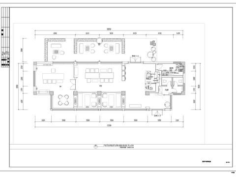 茶楼 茶馆  最新平面施工图合集cad施工图