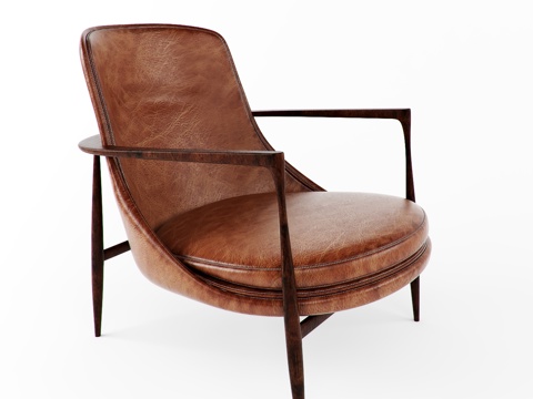  现代休闲椅子3d模型 