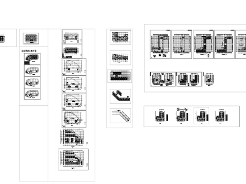 公寓户型图平面CAD施工图cad施工图