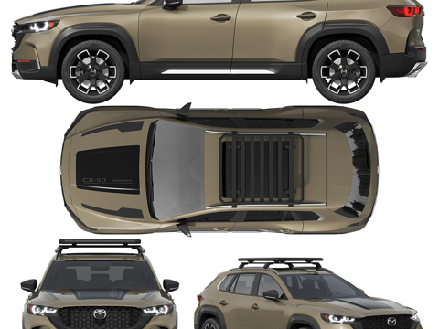  马自达CX-50suv汽车3d模型 